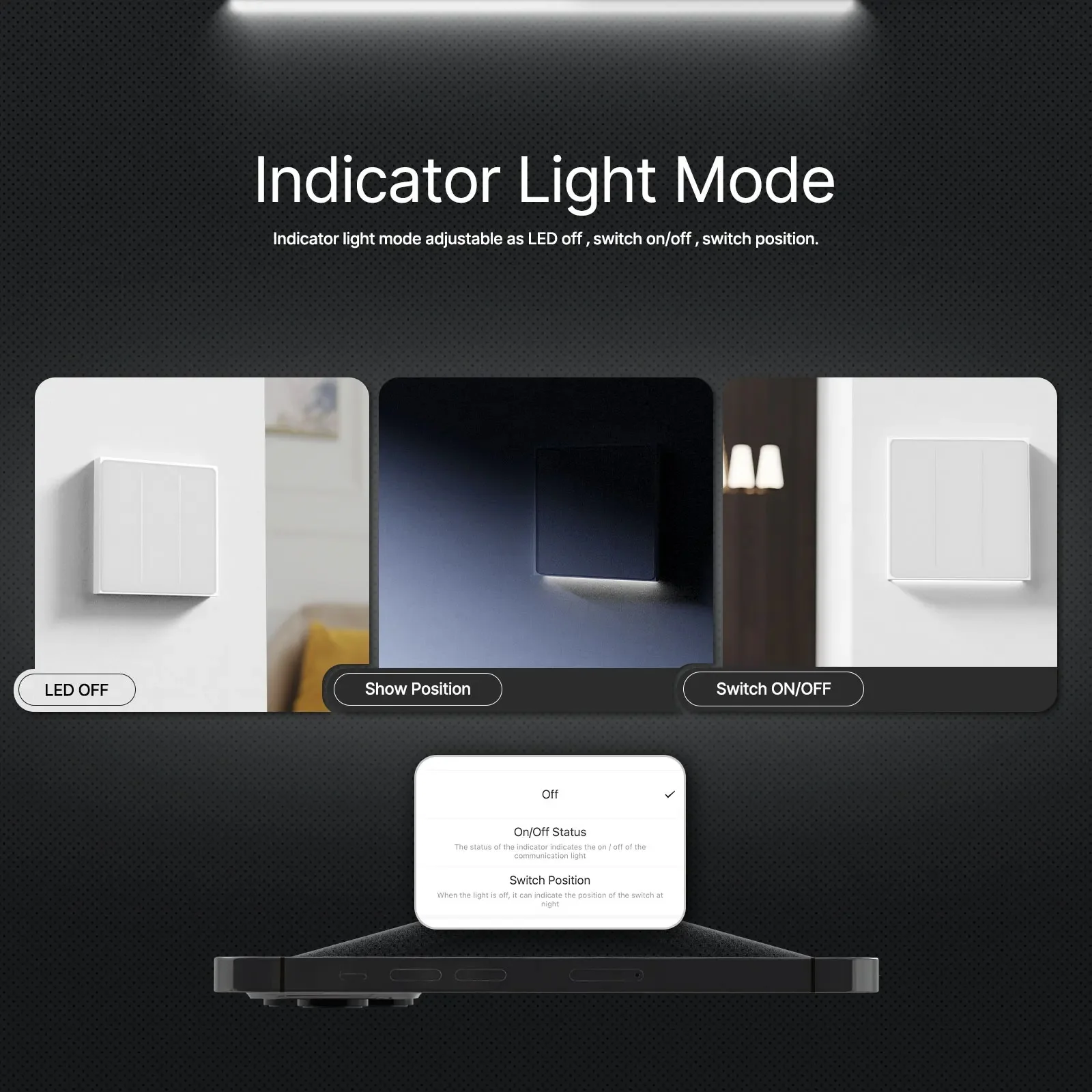 MOES ZigBee 스마트 라이트 스위치 2in1 중성선 필요, Tuya 앱 제어, Alexa Google Home과 호환 가능, 스타 페더 디자인