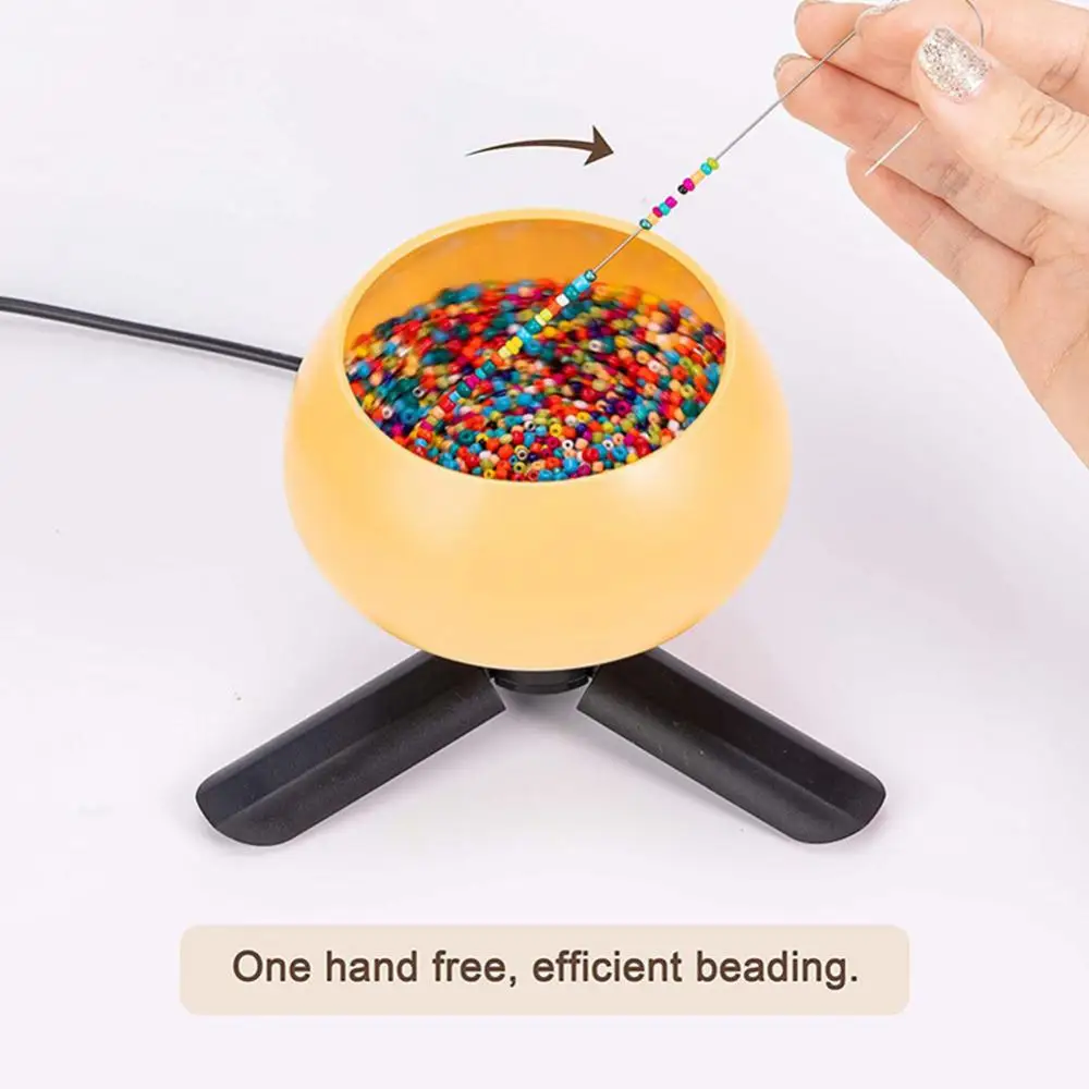 Electric Bead Spinner Kit Adjustable Speed Spin Bead Loader For