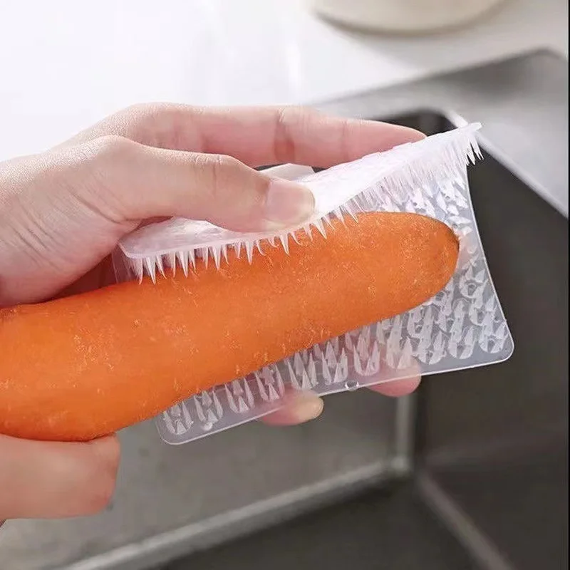 Cepillo de silicona para cocina limpia alimentos con seguridad 4 Venta de cadena de bolas online Cepillo de silicona para cocina limpia alimentos con seguridad - Imagen 2