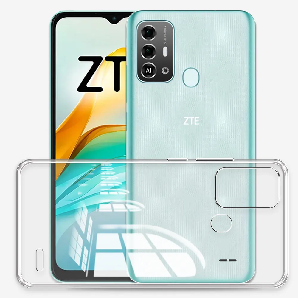 Clear Soft Silicone Phone Case with Bumper Coque and Anti-Slip Grip