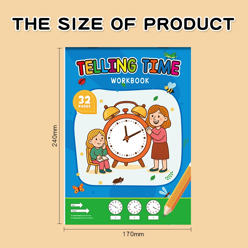 Kids Time Learning Activity Book 6
