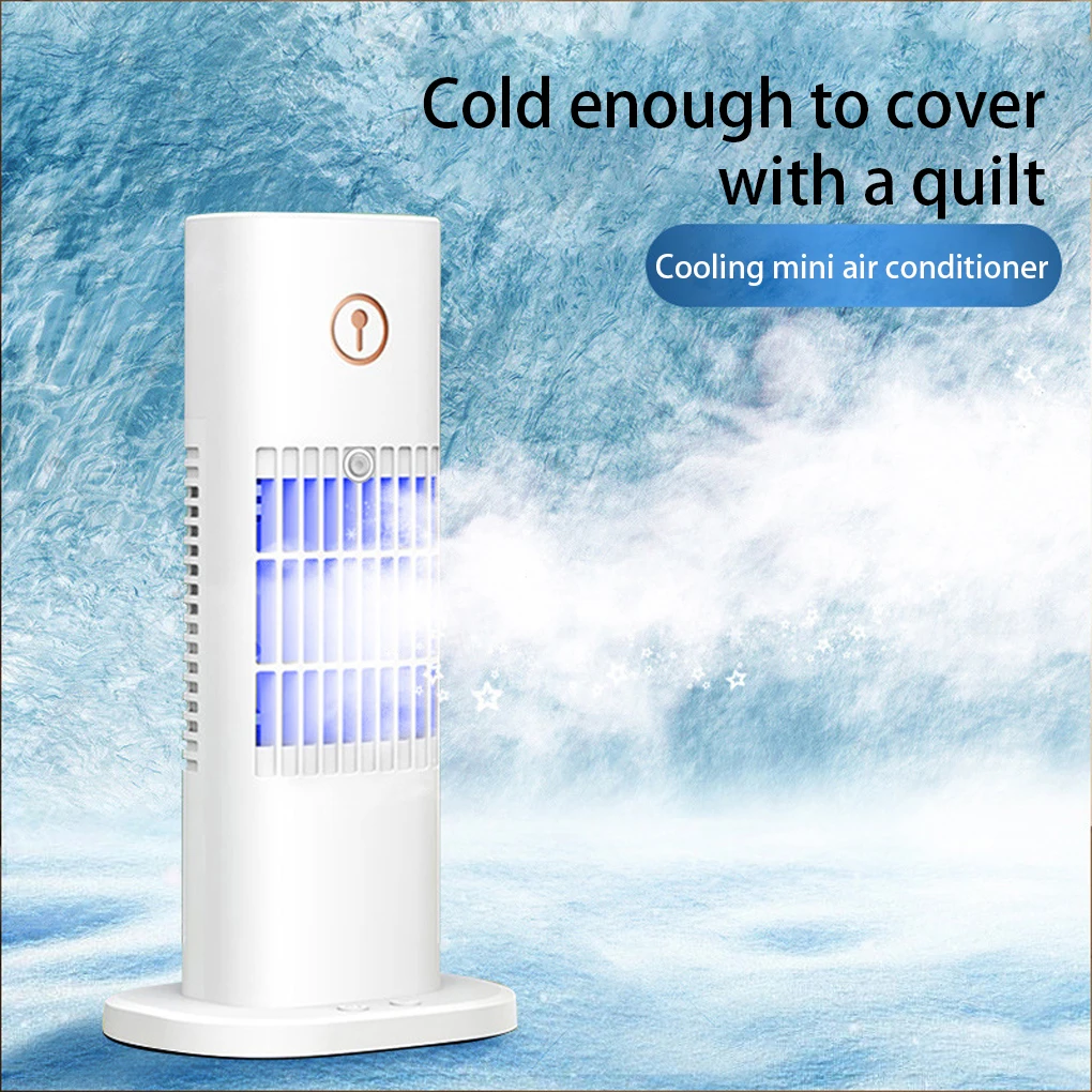

Portable Mini Air Conditioning Fan USB Spray Type Water Cooling Fan Desktop Air Cooler Freestanding Air Conditioner For Room