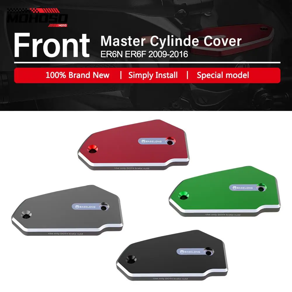 

ER 6N/6F Front Fluid Cylinder Master Reservoir Cover Cap Guard For Kawasaki ER-6N ER-6F 2009 2010 2011 2012 2013 2014 2015 2016