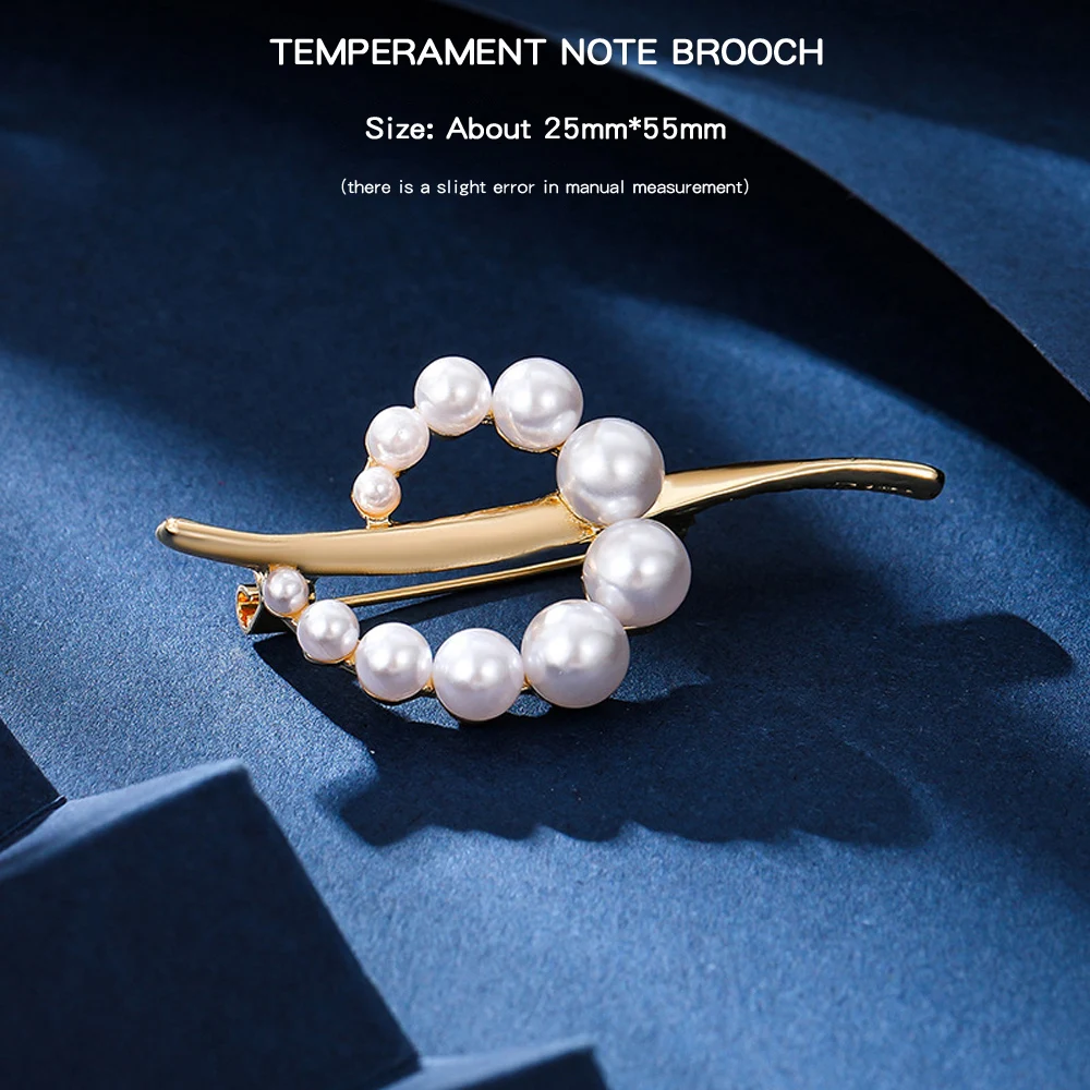 Flower Pearl Brooch For Women Brooch Set Girls Jewelry Accessories Luxury Wheat Brooch Set Gift Box Party Birthday Present