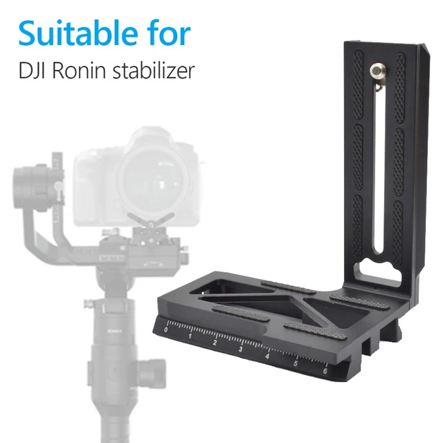 Piastra A Sgancio Rapido L Per Gimbal DJI - Compatibile Con RS2, RSC2, RS3 Pro, RS3 Mini E Standard Arca-Swiss - Foto 11