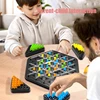 Geometric Chain Chess Puzzle Triangle Chess Desktop Game Parent Child Thinking Exercise Family Gathering Board Game Toys Gift 1