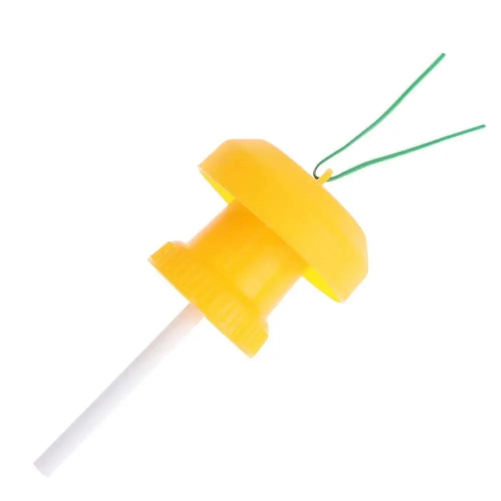 2Pcs Portable Plastic Fruit Fly Trap Farm Tool Yellow Plastic Trap Antimosquito Universal Insect Fly Catcher