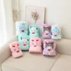Sanrio Kawaii Blankets for Beds Hello Kitty Throw Blanket Kuromi My Melody Anime Printed Keep Warm Quilt Air Conditioning Cover 1