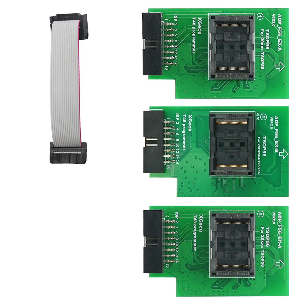 XGECU TSOP56 3-IN-1 Adapter Kit For T48 Progammer ADP_F56_EX-A ADP_F56_EX-B ADP_F56_EX-C for Flash EPROM
