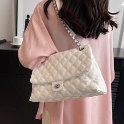 Large Capacity Women Pu Leather Handbags High Quality Ladies Chain Shoulder Tote Bag Luxury Female Crossbody Bags for Women New