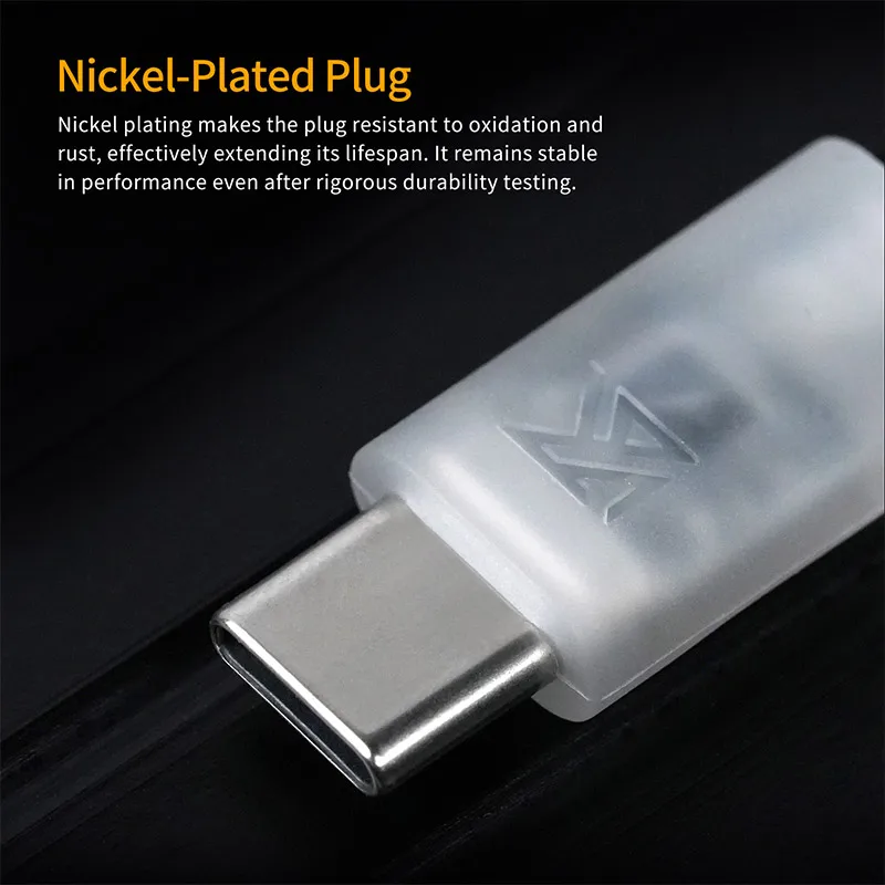 รูปสินค้า สายหูฟัง DAC USB-C ทองแดง O2 คุณภาพสูง