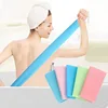 Exfoliating Nylon Bath Shower Body Cleaning Washing Scrubbing Towel Scrubbers Nylon Sponge Bath Accessories Rich Bubbles 1
