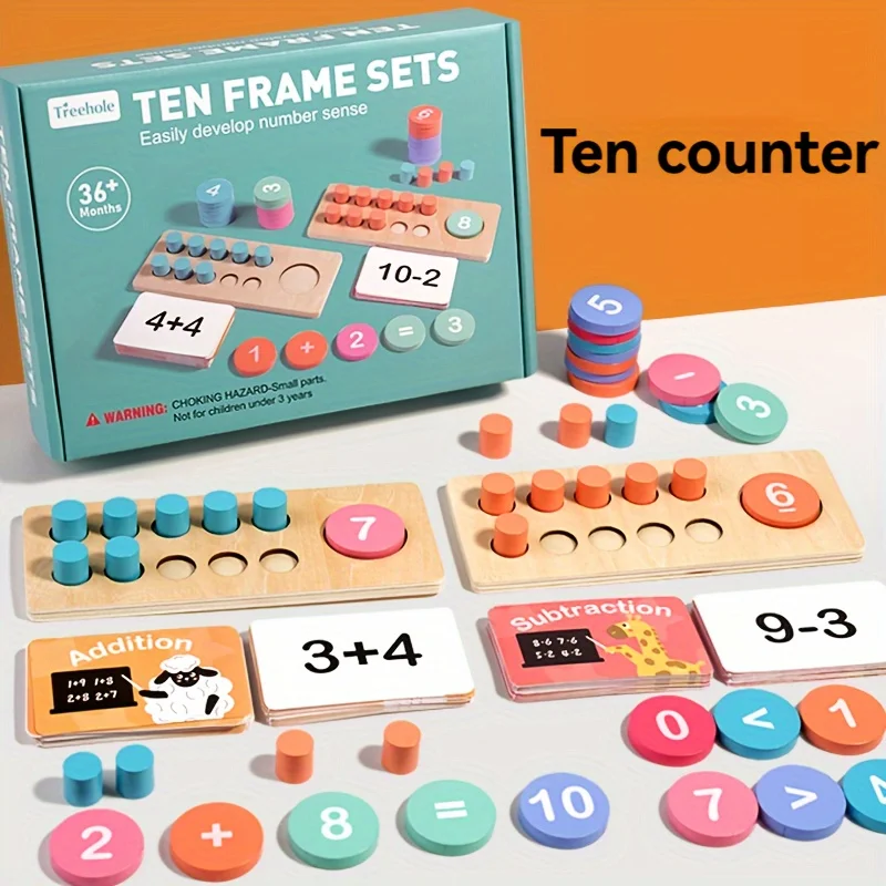 Kids Arithmetic Learning Cards 5
