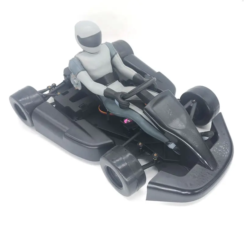 サンダータイガー用電動レーシングカート,rt8,ステアリングギア,1:8