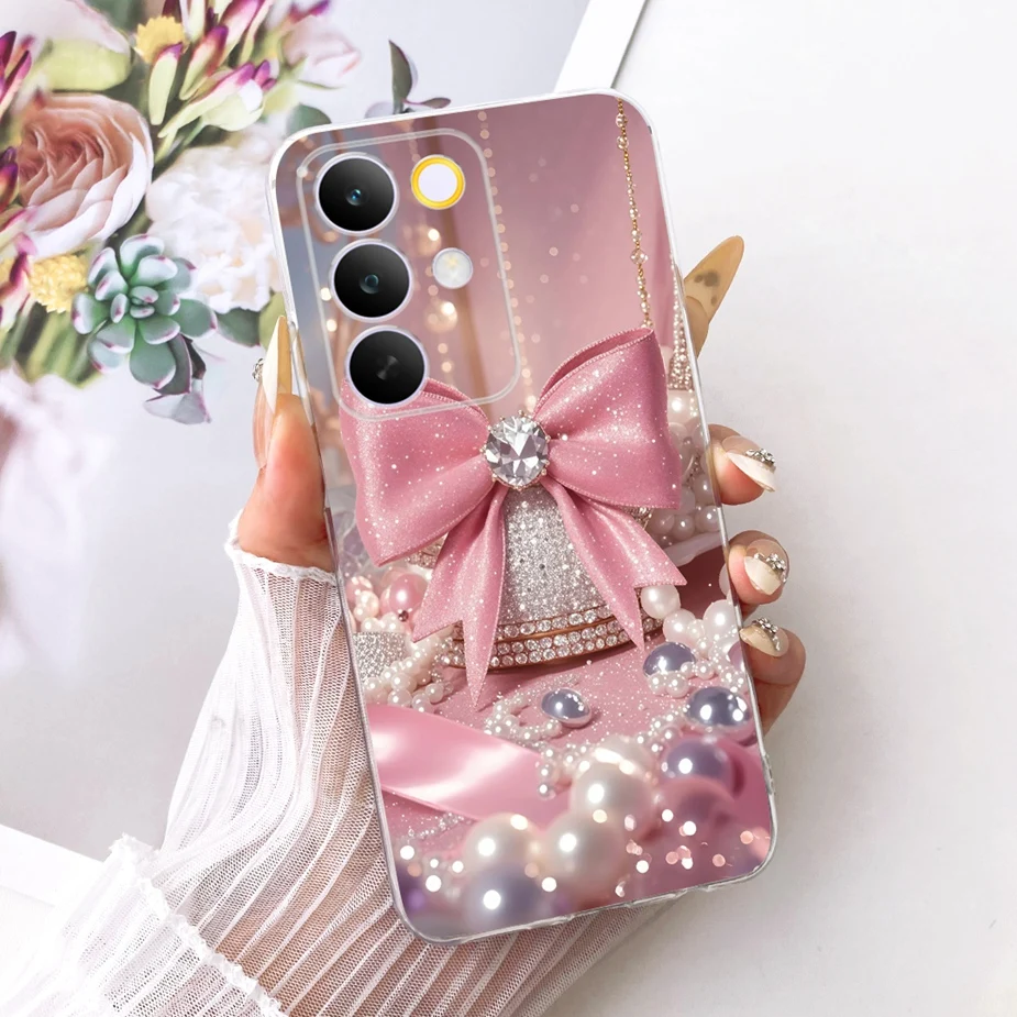 Stylish Flowers & Butterfly Painted Soft Slim Phone Case