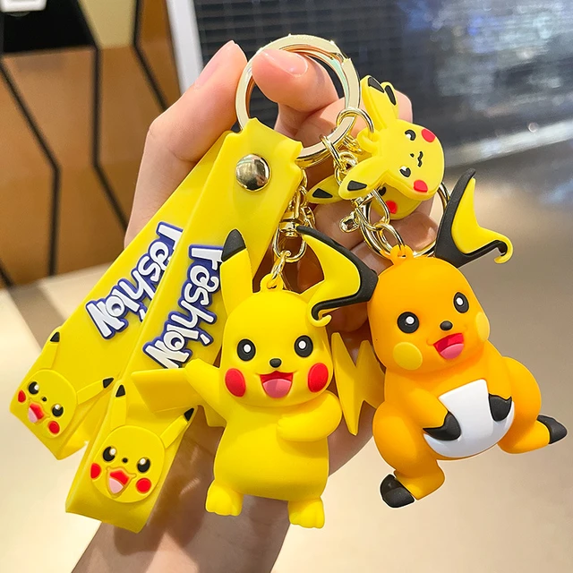 Porte-clés figurines Pokemon 5 styles pendentif Pikachu Pichu