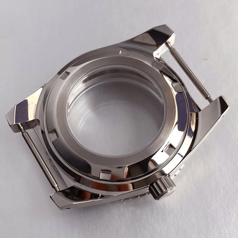 40mm Stainless Steel Diving Watch Case - 120 Click Bezel, 20ATM Water Resistance