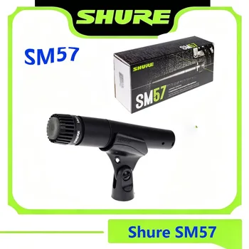 Microfono Dinamico Cardioide Shure SM57 Professionale per Strumenti e Voce, per Registrazioni in Studio, Live e Podcast SM 57