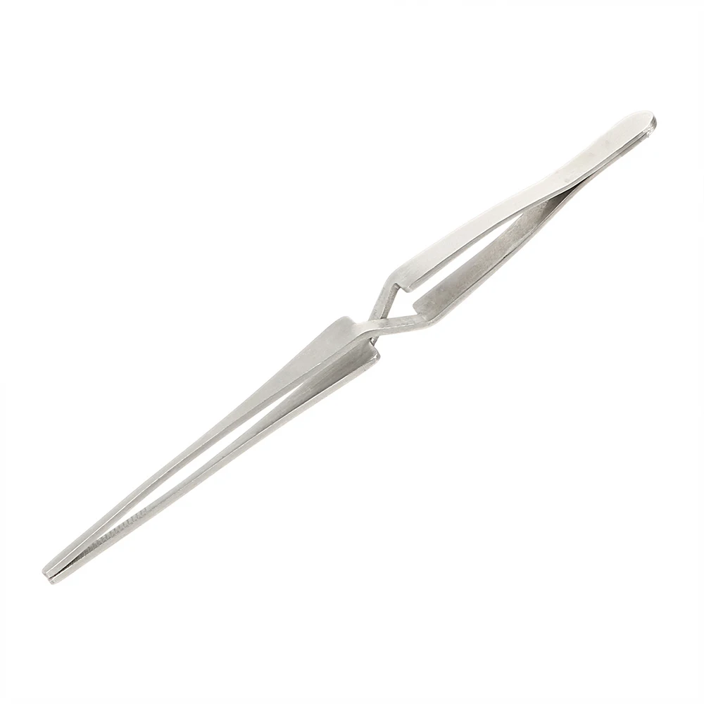 DIYWORK Save Effort Maintenance Tools Cross Lock Non-slip Tweezers Reverse Action Tweezer tweezer tool Stainless Steel