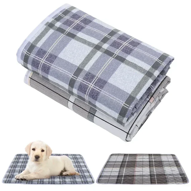Dog Pee Pad Reusable Diaper Mat Washable Puppy Training Urine Absorbent Environment Protect Mattress Cat Bed Car Seat Cover 2