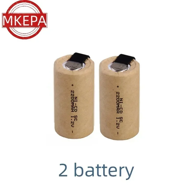 Cacciavite Trapano Elettrico Batterie SC 1.2V 2200mAh Sub C Ni-Cd Batteria Ricaricabile Con Linguetta Utensile Elettrico NiCd SUBC Celle - Image 4