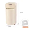 Rotating makeup storage tube dressing table wall mounted storage box lipstick, eyebrow pencil dust-proof compartment shelf 5
