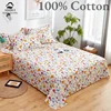 100% Cotton Luxury Super Soft Microfibe Pure Cotton Bed Sheets Double Queen King Bed European and American Bedding 150 180 200 1