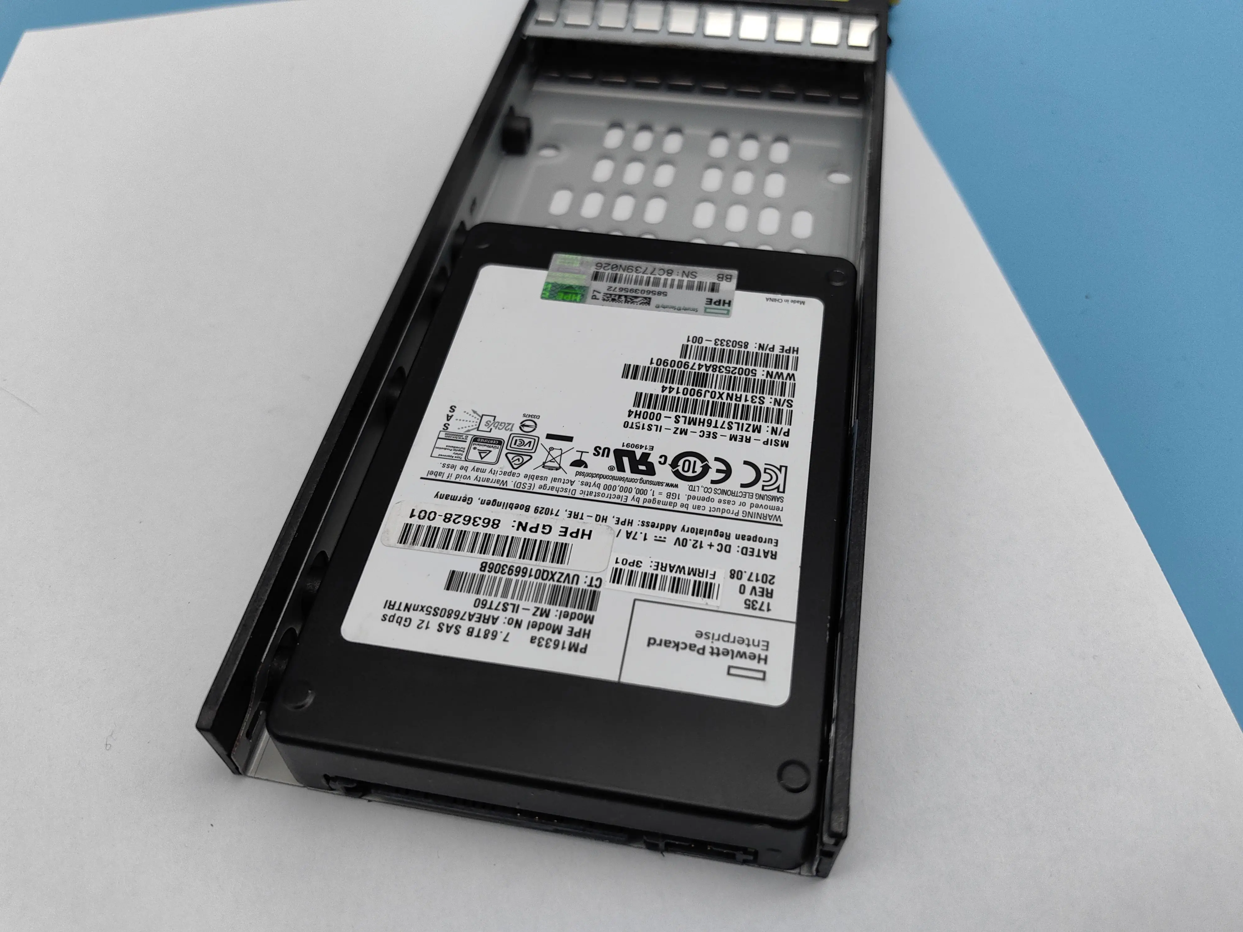 3PAR 7.68TB SAS 12G 863460-001 SSD AREA7680S5xnNTRI