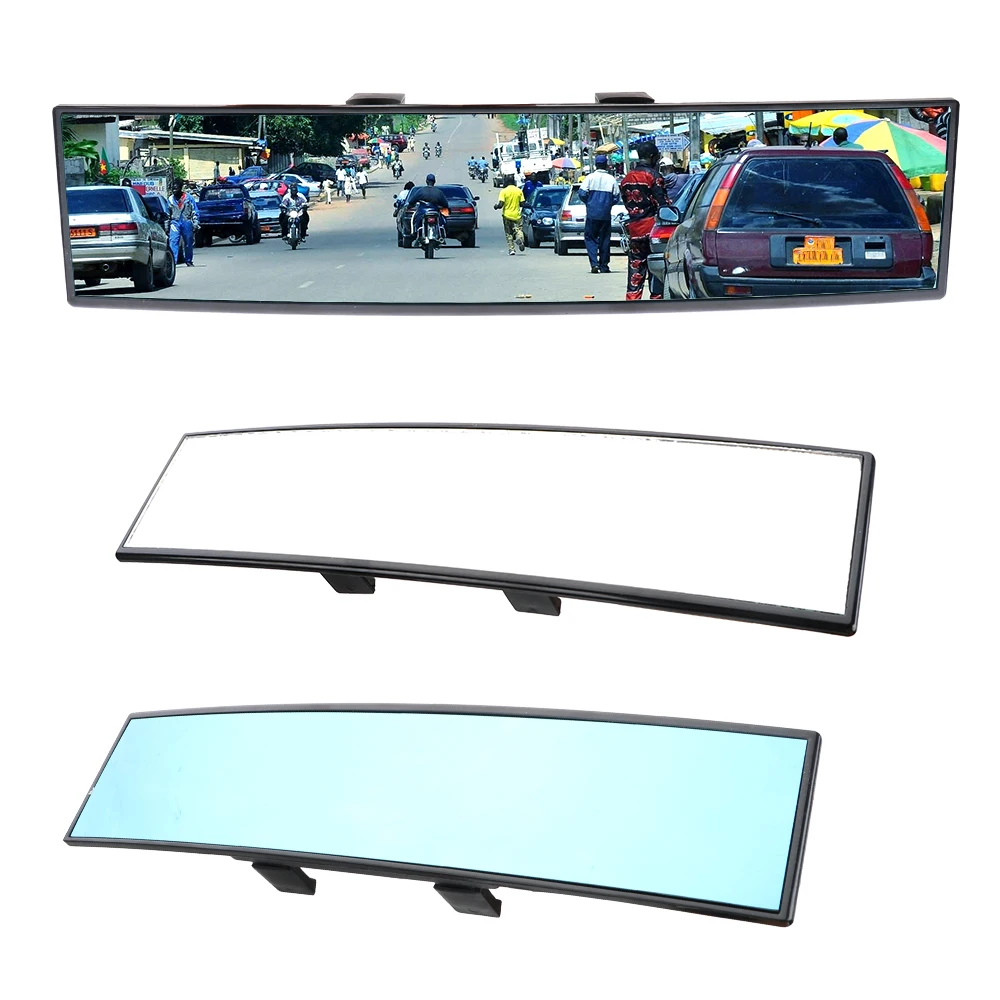 300mm Angle Panoramic Large Vision Car Rear View Mirror Auto Assisting