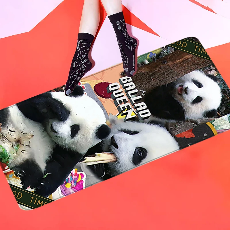 

Panda Living Room Carpet Cute Animals Floor Mat Doormats Pet Rug Bathroom Mat Kitchen Hallway Foot Rugs Home Decor Birthday Gift