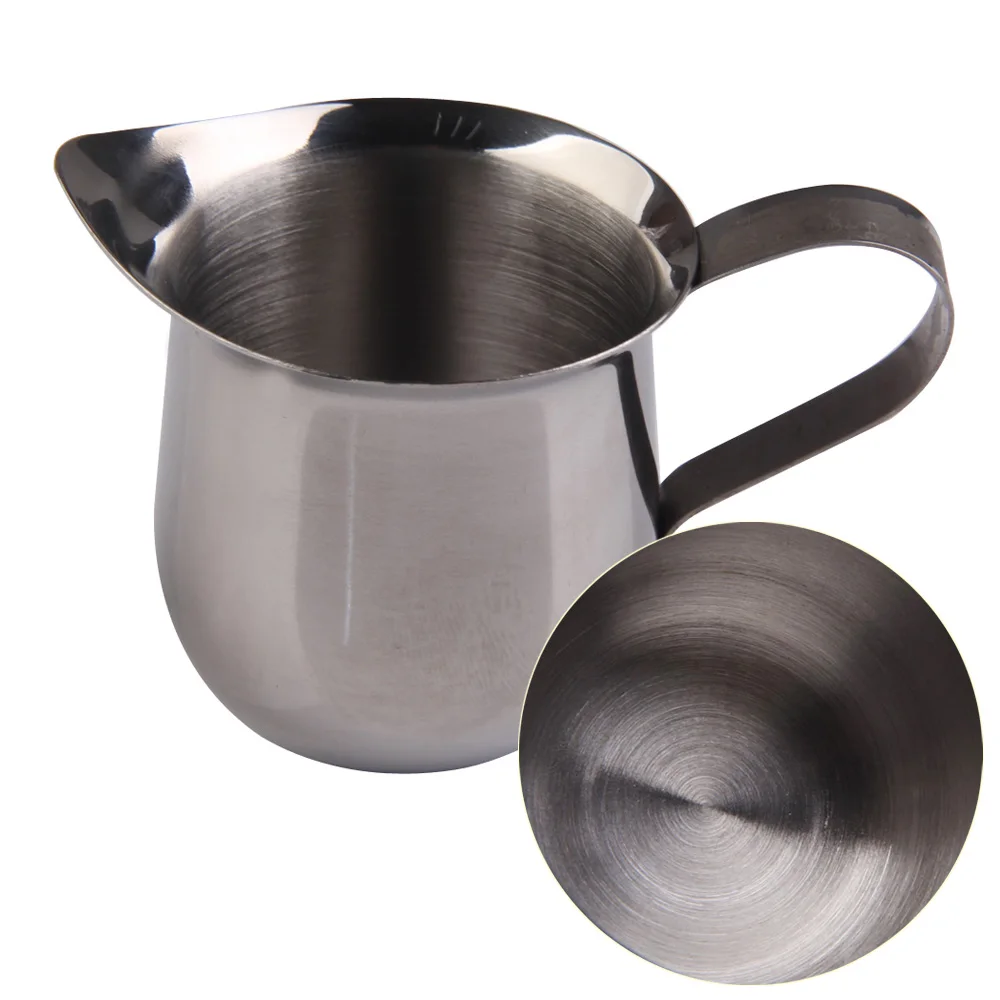 Stainless Steel Coffee Milk Frothing Pitcher  Stainless Steel Frothing Cup  - Milk Frothing Pitcher - Aliexpress