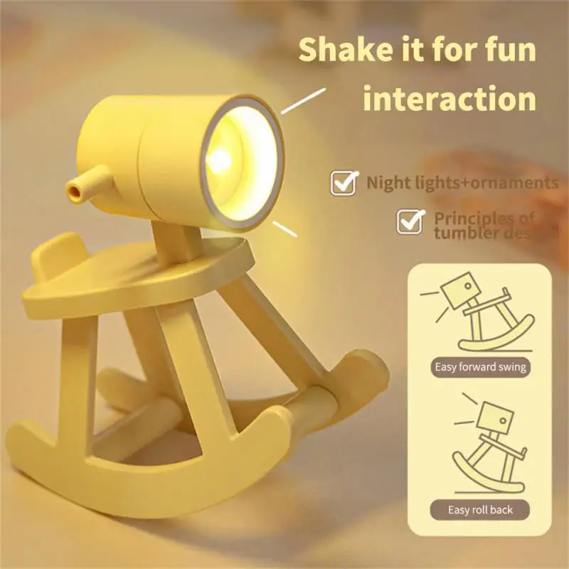 

Новейшие искусственные ночники, мини настольная лампа, милый Настольный атмосферный светильник для детской комнаты, прикроватный светильник для спальни, гостиной, декоративное освещение