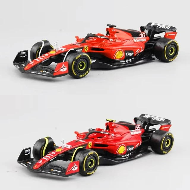 Carlos Sainz F1 Model Car Ferrari 2023 1/43 Bburago