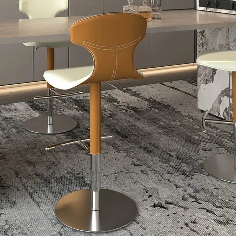 Sedie Da Bar Mobili Alte Nordic Girevole Vintage Modern Luxury Retro Office Bar Chairs Designer Muebles Para El Hogar Furniture