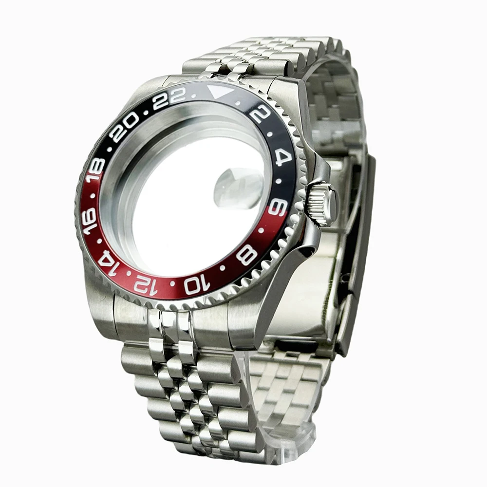 Jubilee Band BGW9 Fit for Sub Dive Watch Case NH34 NH35 NH36 NH70 NH72 200m Waterproof 120 Clicks