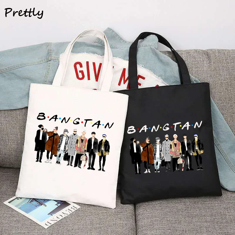 Bts Tote Bag Kpop Tote Bag BTS Merch Kpop Canvas Tote 