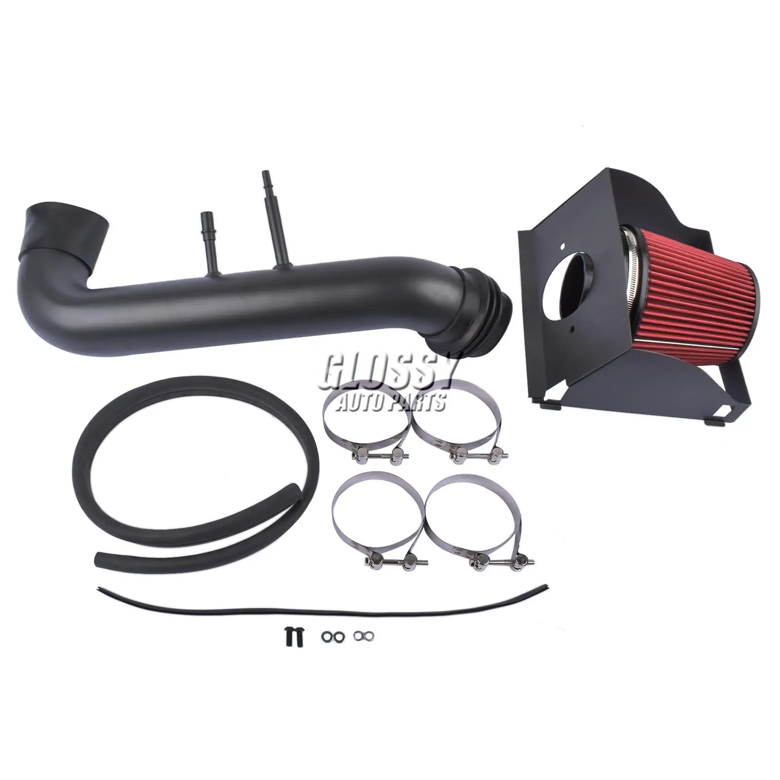 

AP03 RED For 2015-2020 Ford F150 5.0L V8 Heat Shield Cold Air Intake Kit +Filter