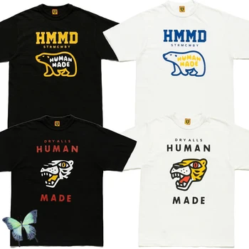 HMMD Human Made T-Shirt Tag Shirts High Qualty Tag Polar Bear Tiger T-shirt Humanmade T-shirt Collection 1