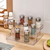 3 Tier Desktop Perfume Shelf Acrylic Cosmetic Organizer Perfume Storage Rack Doll Display Stand Kitchen Seasoning Organizer box 4