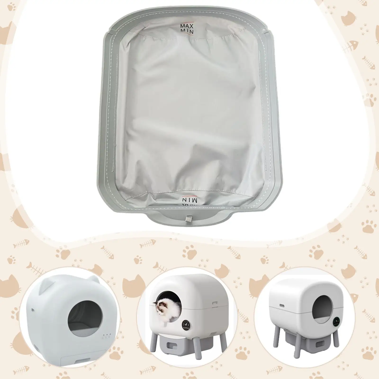 Portable Cat Litter Mat Removable Soft Tray Durable Waterproof Pad for Best Cat Litter Box and Enclosure Hidden Cat Litter Box Portable Cat Litter Mat Removable Soft Tray Durable Waterproof Pad for Best Cat Litter Box and Enclosure Hidden Cat Litter Box