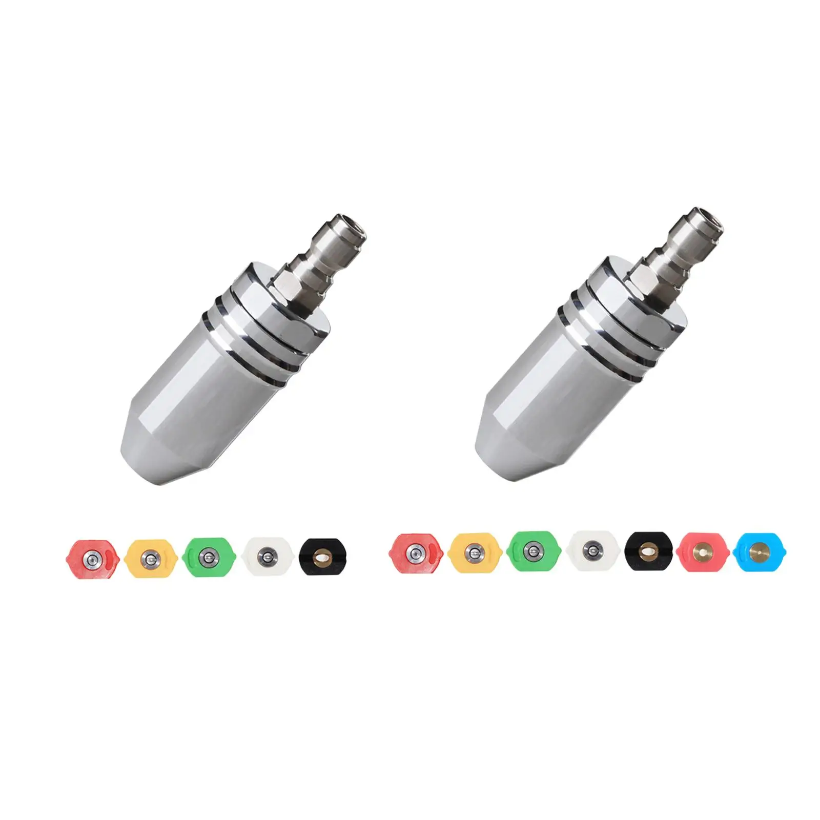 

Rotating Nozzle Professional for Cleaning Brick, Concrete, and Vinyl Surfaces Universal Fast Cleaning High Pressure Washer Tips