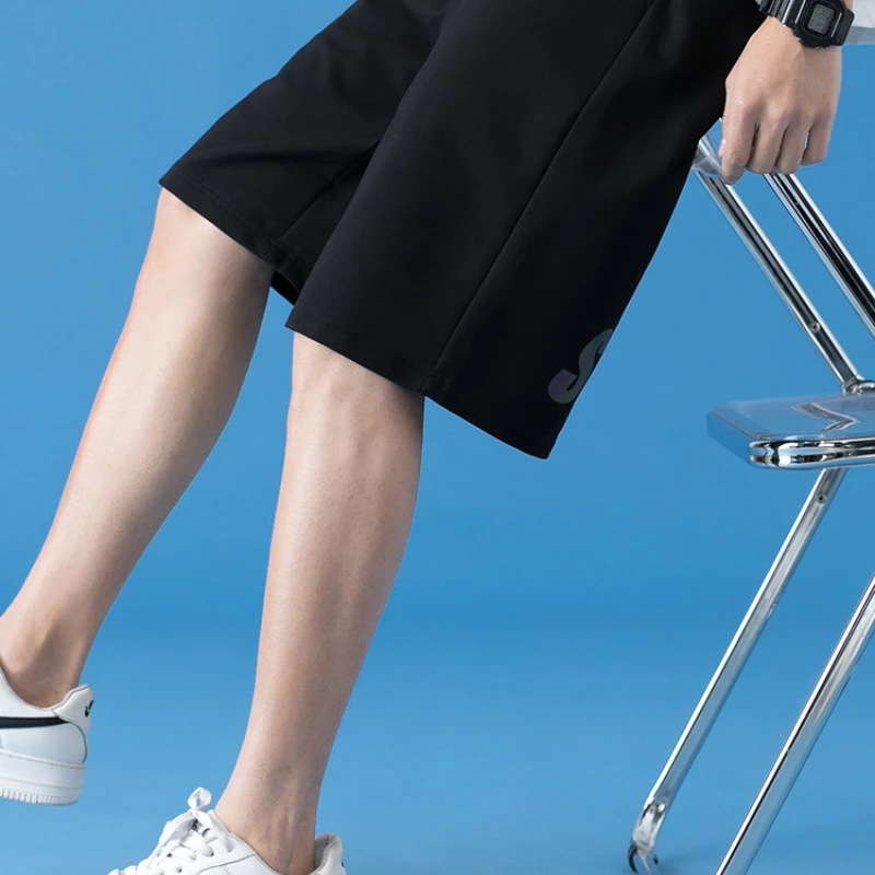 Mens Casual Shorts New Fashion Summer Breathable Comfortable Bodybuilding Boardshorts Fitness Gym Short Male Shorts