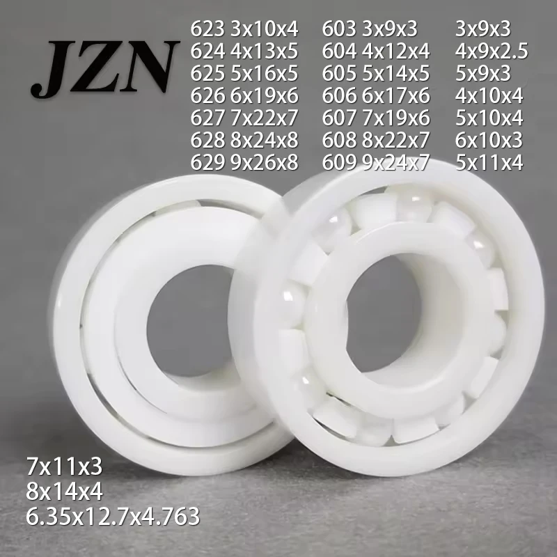 623 624 625 626 627 628 629 R105 MR115 603 604 605 606 607 608 609 full ZrO2 ceramic ball bearing zirconia bearing ball bearings hybrid ceramic bearing spherical bearings