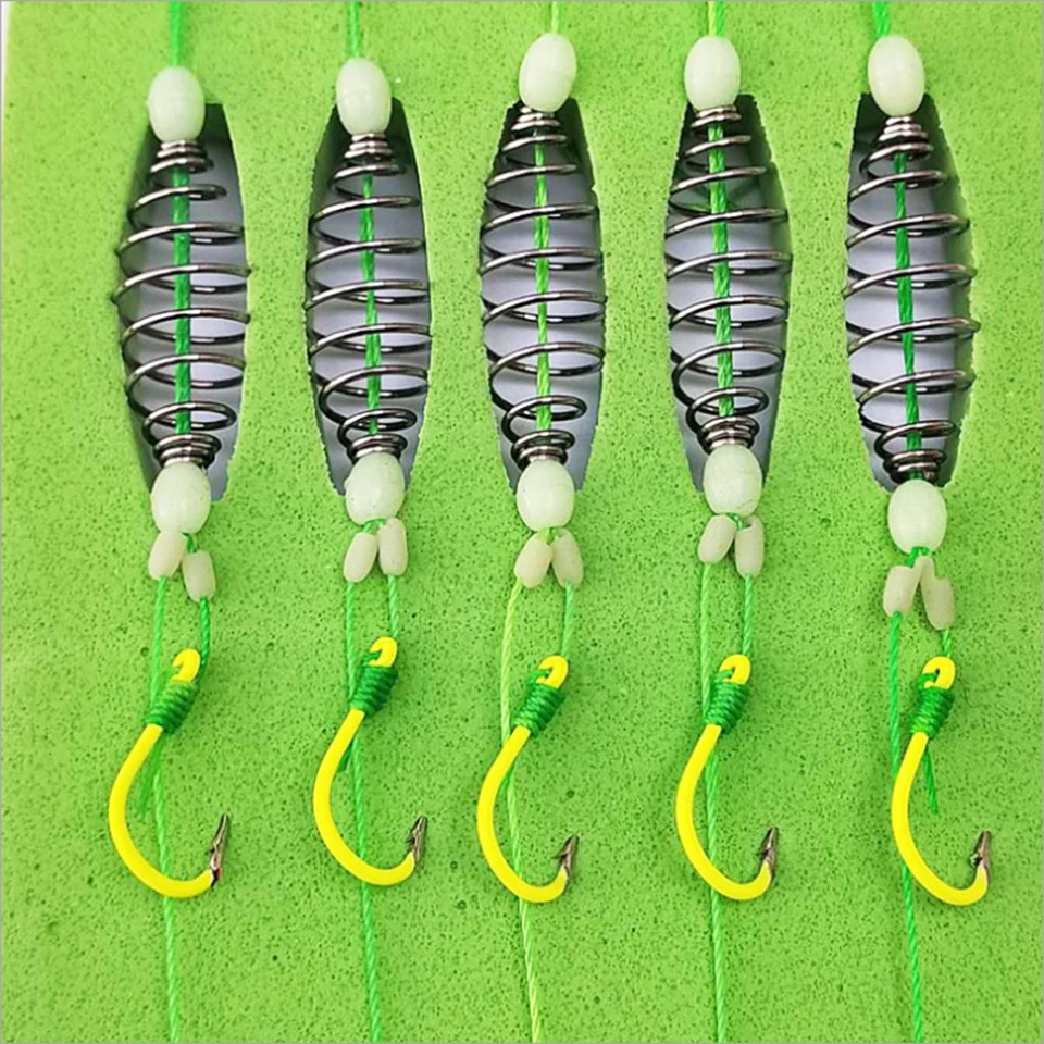 5pcs/lot Double Barbed Hook 7#-13# High Carbon Steel Fishing Hooks