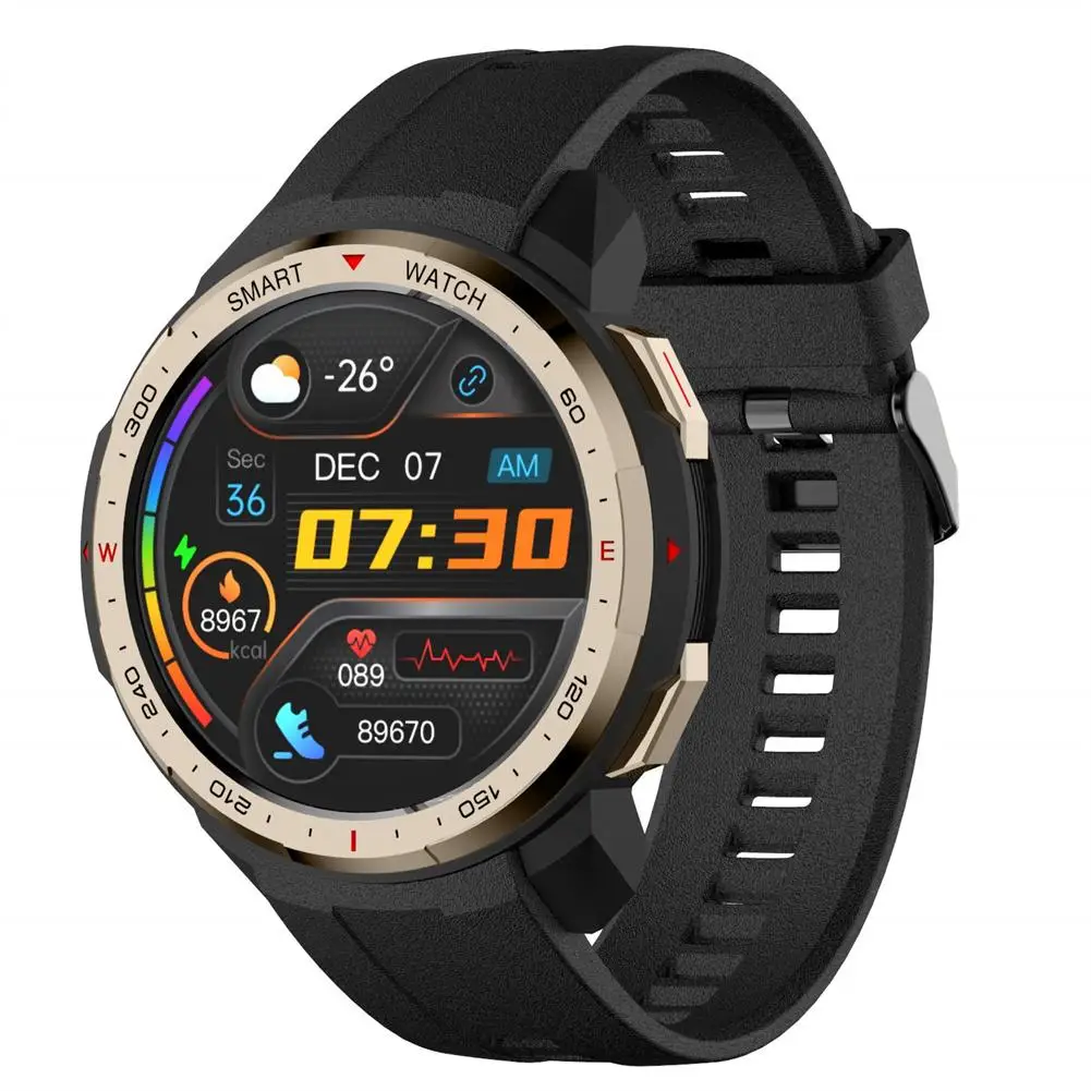 Mt12 Intelligent Watch Electronic Compass 8g Music Memory Recording Bluetooth-compatible Calling Sports Monitoring Bracelet 