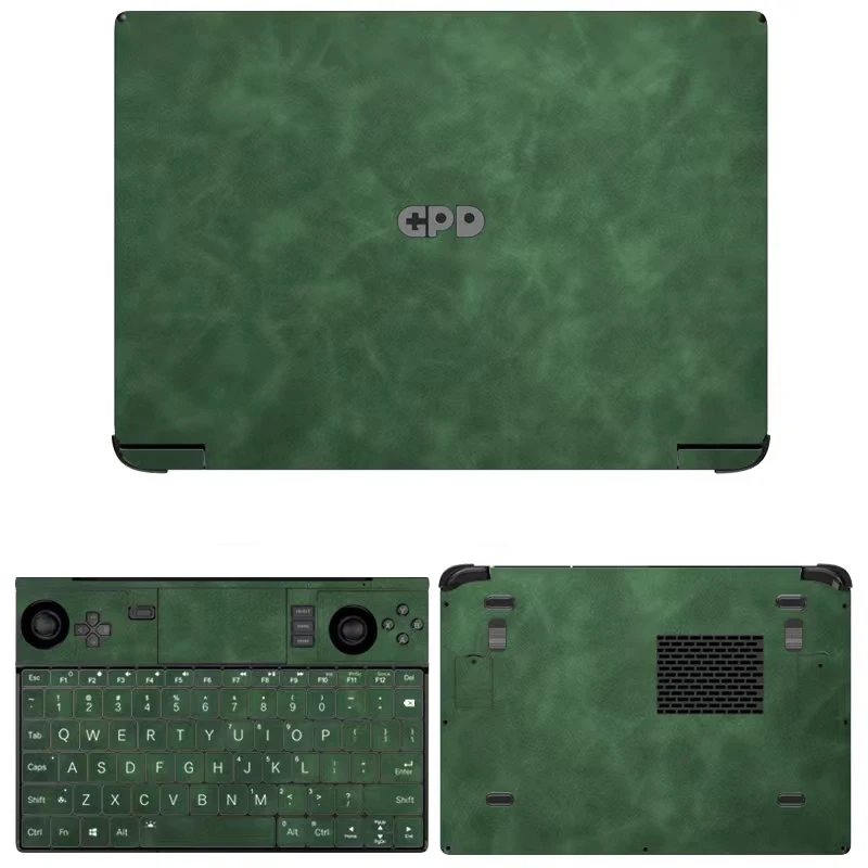 Crazy Horse Pu Leather Sticker Skin Per Gpd Win Max 2 10.1 "Pocket 3 Handheld Gaming 8" P2 Max Ultrabook
