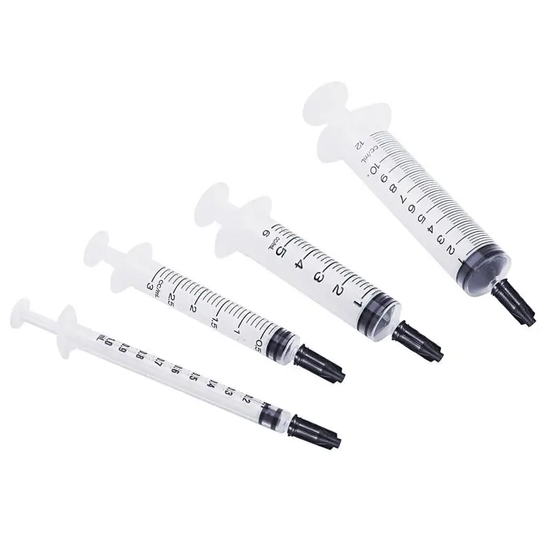 50/100pcs 여러 가지 빛깔의 주사기 헤드 캡 주사기 디스펜서 디스펜스 바늘 씰링 플러그 주사기 캡 조합