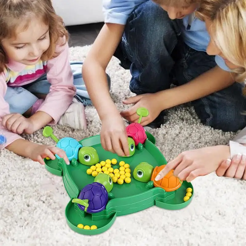 

Hungry Turtle Game Turtle Feeding Fun Game Parent-child Interactive Educational Toys Turtle Eating Board Game Hungry Turtle