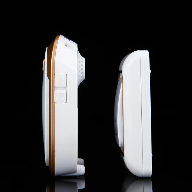 CACAZI Wireless Doorbell DC Battery Operated Control Button 200M Remote LED Light Home Cordless Call Bell 4 Volume 36 Chime wireless doorbell