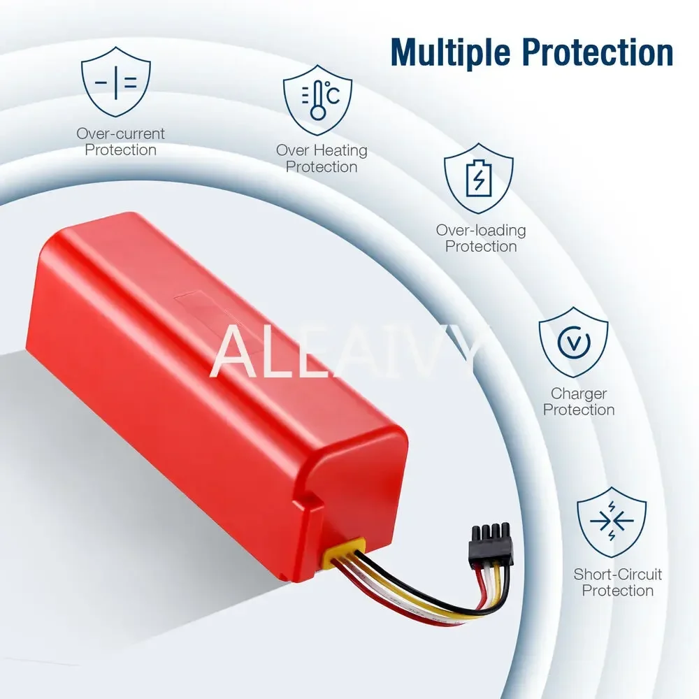 Replacement battery displayed on a white background